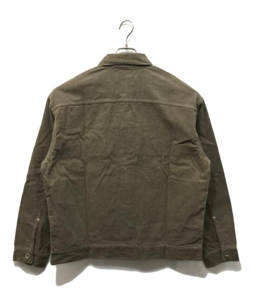 OVY（オヴィー）OVY (オヴィー) Washed Corduroy Wide Relax Jacket グレー サイズ:SIZE Lの古着・服飾アイテム