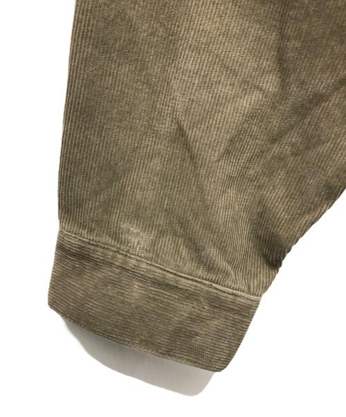 OVY（オヴィー）OVY (オヴィー) Washed Corduroy Wide Relax Jacket グレー サイズ:SIZE Lの古着・服飾アイテム