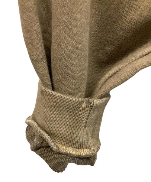 OVY（オヴィー）OVY (オヴィー) Pigment Damage Processing P/O Hoodie ブラウン サイズ:SIZE Lの古着・服飾アイテム