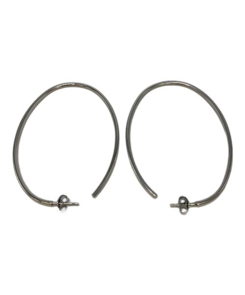 CELINE（セリーヌ）CELINE (セリーヌ) フープピアス シルバーの古着・服飾アイテム