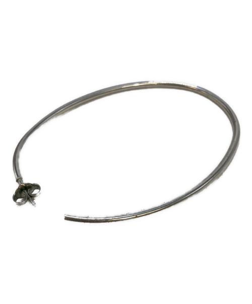 CELINE（セリーヌ）CELINE (セリーヌ) フープピアス シルバーの古着・服飾アイテム