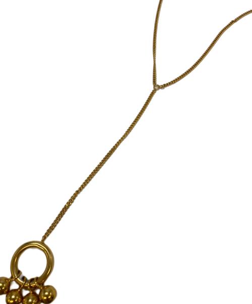 JIL SANDER（ジルサンダー）JIL SANDER (ジルサンダー) ネックレス ゴールドカラーの古着・服飾アイテム