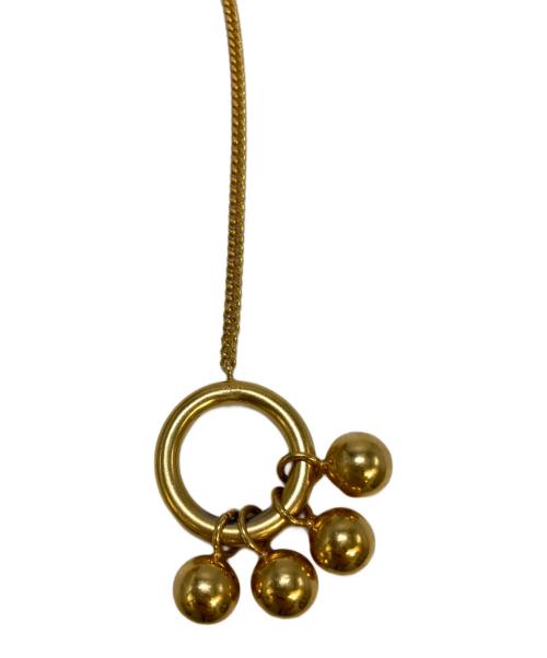 JIL SANDER（ジルサンダー）JIL SANDER (ジルサンダー) ネックレス ゴールドカラーの古着・服飾アイテム