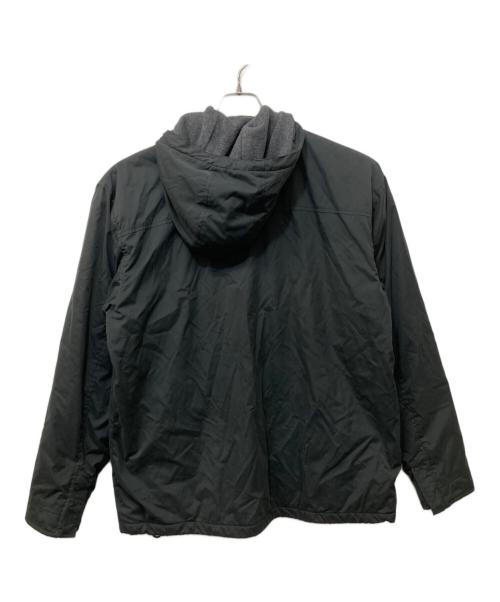stussy（ステューシー）stussy (ステューシー) フリースライニングフーデッドジャケット ブラック サイズ:SIZE Mの古着・服飾アイテム