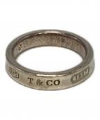 TIFFANY & Co.ティファニー）の古着「1837 ナローリング」｜シルバー