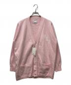 MADISON BLUEマディソンブルー）の古着「BIG CARDIGAN COTTON」｜ピンク