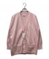 MADISON BLUE（マディソンブルー）の古着「BIG CARDIGAN COTTON」｜ピンク