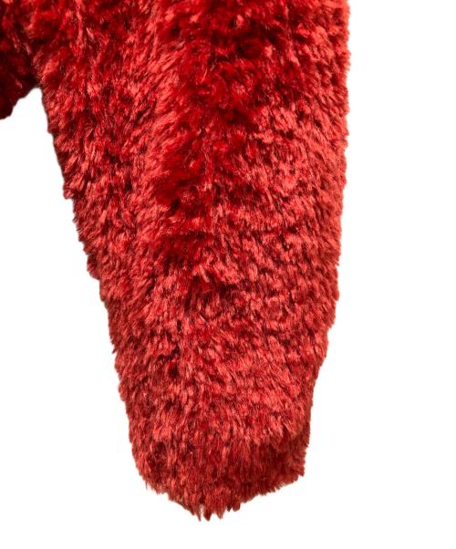 HERNO（ヘルノ）HERNO (ヘルノ) エコファーショートジャケット レッド サイズ:42 未使用品の古着・服飾アイテム