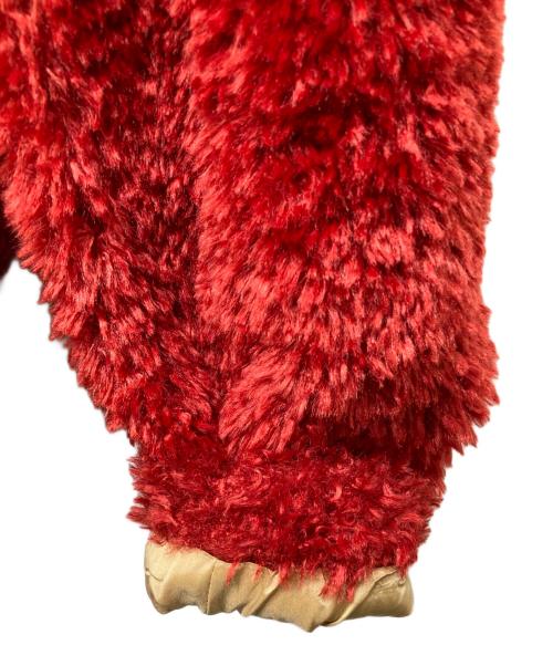 HERNO（ヘルノ）HERNO (ヘルノ) エコファーショートジャケット レッド サイズ:42 未使用品の古着・服飾アイテム