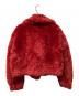 HERNO (ヘルノ) エコファーショートジャケット レッド サイズ:42 未使用品：30000円