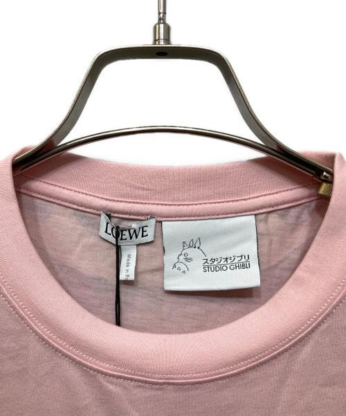 LOEWE（ロエベ）LOEWE (ロエベ) Family T-shirt ピンク サイズ:Mの古着・服飾アイテム
