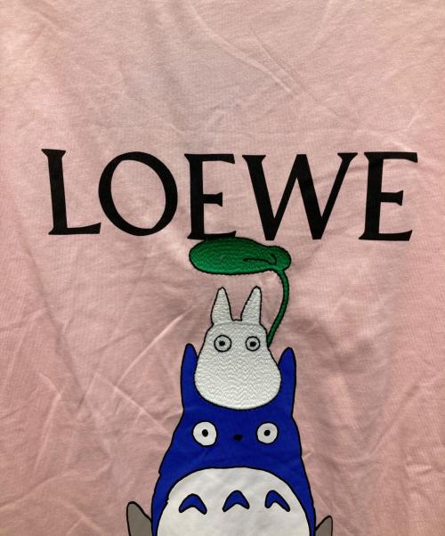 LOEWE（ロエベ）LOEWE (ロエベ) Family T-shirt ピンク サイズ:Mの古着・服飾アイテム
