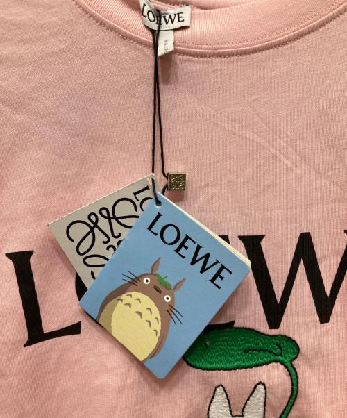 LOEWE（ロエベ）LOEWE (ロエベ) Family T-shirt ピンク サイズ:Mの古着・服飾アイテム