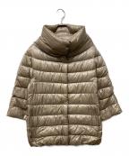 HERNOヘルノ）の古着「AMINTA ダウンジャケット」｜ベージュ