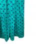 中古・古着 ne quittez pas (ヌキテパ) Dobby Stripe Flower Print Dress グリーン サイズ:FREE 未使用品：15000円