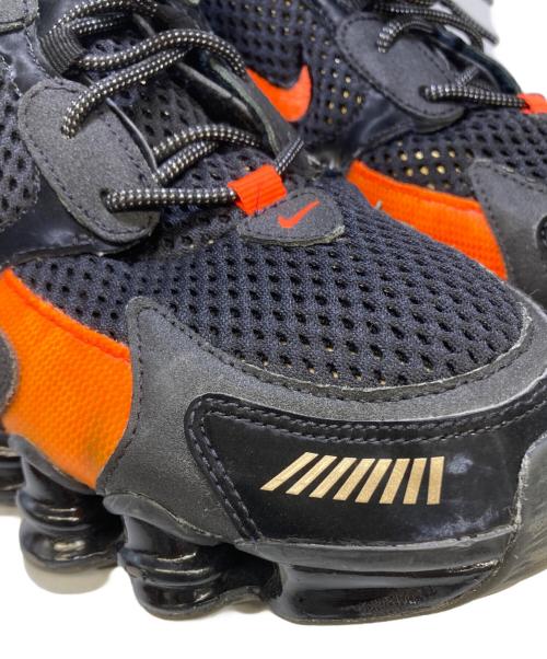 NIKE（ナイキ）NIKE (ナイキ) Shox TL Nova ブラック×オレンジ サイズ:27.5㎝の古着・服飾アイテム