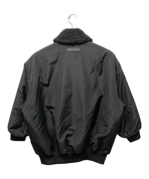 Acne studios（アクネ ストゥディオス）Acne studios (アクネ ストゥディオス) シアリングカラーボンバージャケット ブラック サイズ:M/Lの古着・服飾アイテム