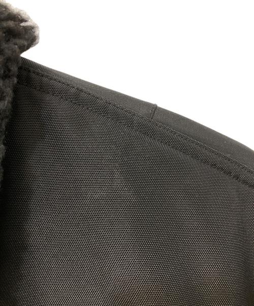 Acne studios（アクネ ストゥディオス）Acne studios (アクネ ストゥディオス) シアリングカラーボンバージャケット ブラック サイズ:M/Lの古着・服飾アイテム