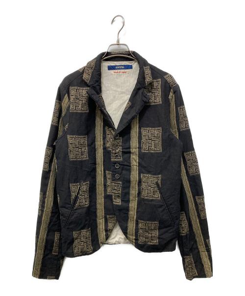 KAPITAL（キャピタル）KAPITAL (キャピタル) 刺繍総柄ジャケット ブラック サイズ:SIZE Mの古着・服飾アイテム