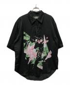 EMPORIO ARMANI×OUR LEGACYエンポリオ アルマーニ×アワーレガシー）の古着「PANTELLERIA SHIRT」｜ブラック