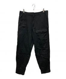 BLACK Scandal Yohji Yamamoto（ブラックスキャンダルヨウジヤマモト）の古着「KATSURAGI TACK STRING PANTS」｜ブラック