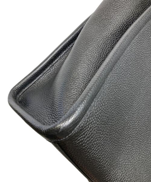 MARC JACOBS（マークジェイコブス）MARC JACOBS (マークジェイコブス) レザートートバッグ ブラックの古着・服飾アイテム