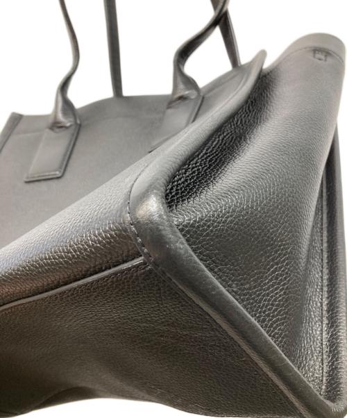 MARC JACOBS（マークジェイコブス）MARC JACOBS (マークジェイコブス) レザートートバッグ ブラックの古着・服飾アイテム