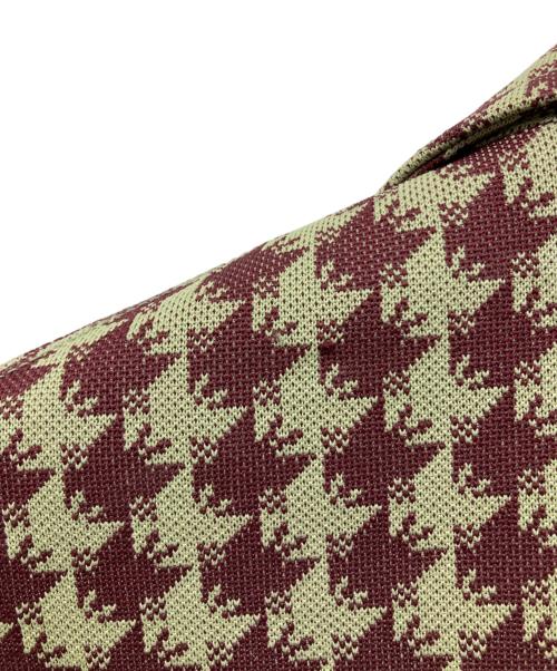 Needles（ニードルズ）Needles (ニードルズ) 2B Jacket Poly Jacquard オリーブ×ブラウン サイズ:Sの古着・服飾アイテム