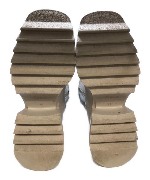 Chloe（クロエ）Chloe (クロエ) “Betty”レインブーツ ベージュ サイズ:38の古着・服飾アイテム