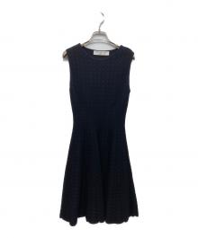 ANTONINO VALENTI（アントニーノ バレンティ）の古着「ノースリーブワンピース」｜ネイビー