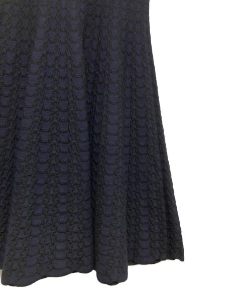 ANTONINO VALENTI（アントニーノ バレンティ）ANTONINO VALENTI (アントニーノ バレンティ) ノースリーブワンピース ネイビー サイズ:38の古着・服飾アイテム