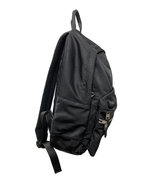 AMI Alexandre Mattiussi（アミアレクサンドルマテュッシ）AMI Alexandre Mattiussi (アミアレクサンドルマテュッシ) ナイロン バックパック ブラックの古着・服飾アイテム
