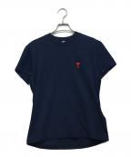 AMI Alexandre Mattiussiアミアレクサンドルマテュッシ）の古着「クルーネックTシャツ」｜ネイビー