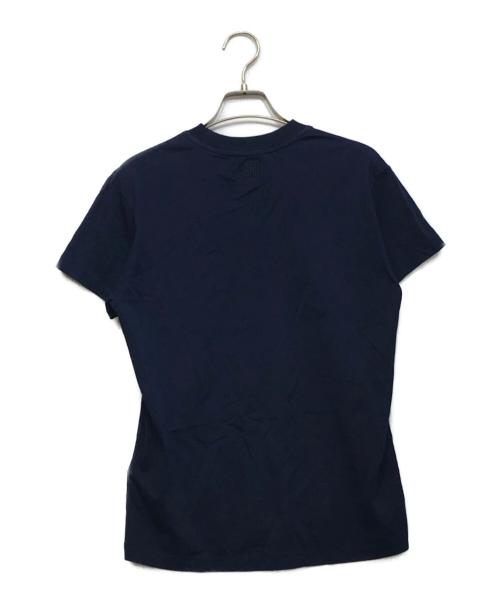 AMI Alexandre Mattiussi（アミアレクサンドルマテュッシ）AMI Alexandre Mattiussi (アミアレクサンドルマテュッシ) クルーネックTシャツ ネイビー サイズ:XSの古着・服飾アイテム