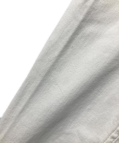 EMPORIO ARMANI（エンポリオアルマーニ）EMPORIO ARMANI (エンポリオアルマーニ) デニムジャケット ホワイト サイズ:44の古着・服飾アイテム