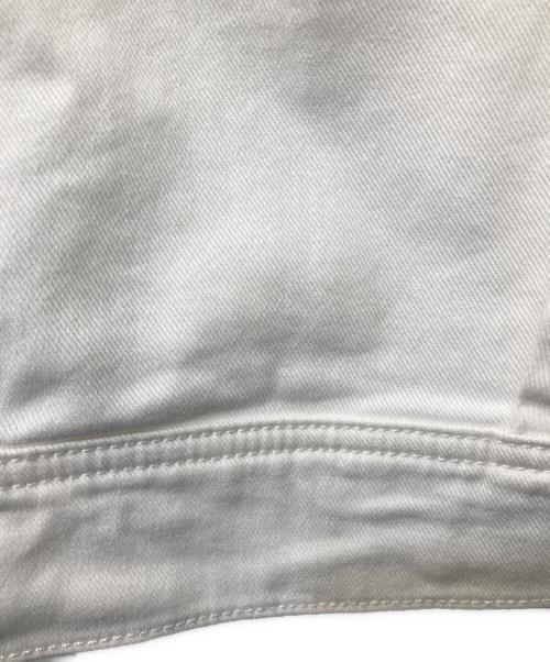 EMPORIO ARMANI（エンポリオアルマーニ）EMPORIO ARMANI (エンポリオアルマーニ) デニムジャケット ホワイト サイズ:44の古着・服飾アイテム