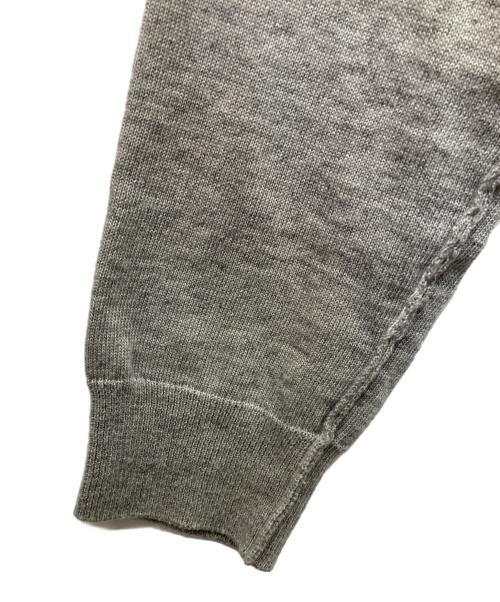 COMME des GARCONS SHIRT（コムデギャルソンシャツ）COMME des GARCONS SHIRT (コムデギャルソンシャツ) クルーネックニット グレー サイズ:SIZE Mの古着・服飾アイテム