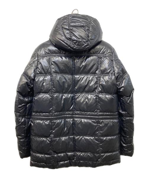 MONCLER（モンクレール）MONCLER (モンクレール) ALBERT リバーシブルダウンジャケット ブラック×ブラウン サイズ:SIZE 0の古着・服飾アイテム