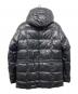 MONCLER (モンクレール) ALBERT リバーシブルダウンジャケット ブラック×ブラウン サイズ:SIZE 0：25000円