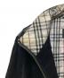 中古・古着 BURBERRY BLACK LABEL (バーバリーブラックレーベル) レザー切替ジャケット ブラック サイズ:SIZE M：11000円