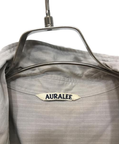 AURALEE（オーラリー）AURALEE (オーラリー) WASHED FINX RIPSTOP CHAMBRAY HALF SLEEVED SHIRTS ベージュ サイズ:4の古着・服飾アイテム