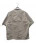 AURALEE (オーラリー) WASHED FINX RIPSTOP CHAMBRAY HALF SLEEVED SHIRTS ベージュ サイズ:4：10000円