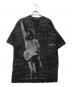 90'S JEFF BECK（ジェフベック）の古着「オールオーバープリントTシャツ」｜ブラック