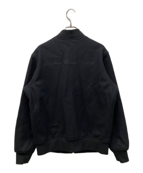 SUPREME（シュプリーム）SUPREME (シュプリーム) Old English Zip Varsity Jacket ブラック サイズ:Sの古着・服飾アイテム