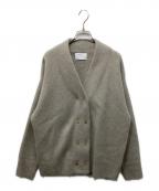 Nobleノーブル）の古着「YAK/ヤク ダブルボタンニットカーディガン」｜グレー