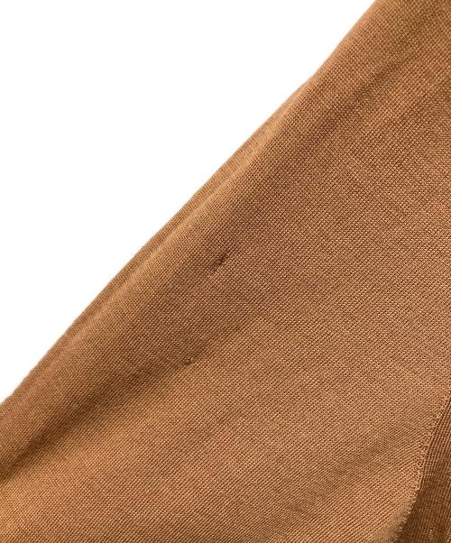 PRADA（プラダ）PRADA (プラダ) ポロカラーニット ブラウン サイズ:48の古着・服飾アイテム