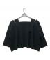 me ISSEY MIYAKE (ミーイッセイ ミヤケ) ベルトプリーツブラウス ブラック サイズ:不明：10000円