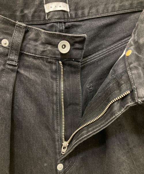 Name.（ネーム）Name. (ネーム) デニムペインターパンツ ブラックの古着・服飾アイテム