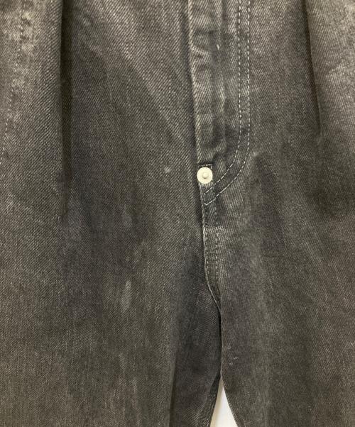 Name.（ネーム）Name. (ネーム) デニムペインターパンツ ブラックの古着・服飾アイテム