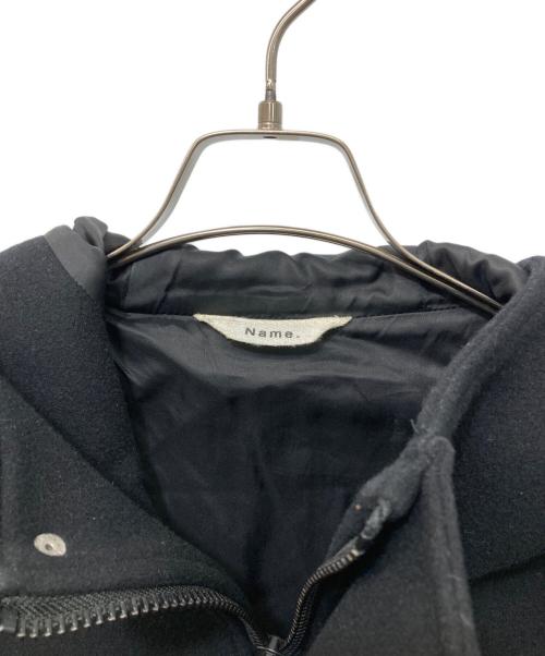 Name.（ネーム）Name. (ネーム) フーデッドスタジャン ブラック サイズ:SIZE 0の古着・服飾アイテム